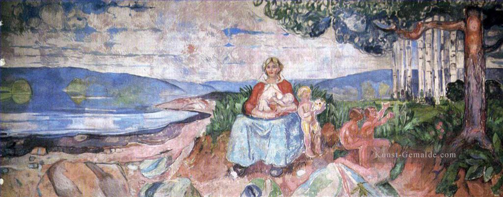 alma mater 1916 Edvard Munch Expressionismus Ölgemälde